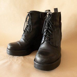Vegabond Platform Combat Boots